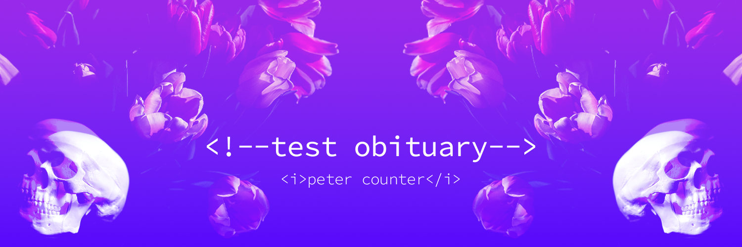 Test Obituary no. 4 – The Atomic Unit of Creativity